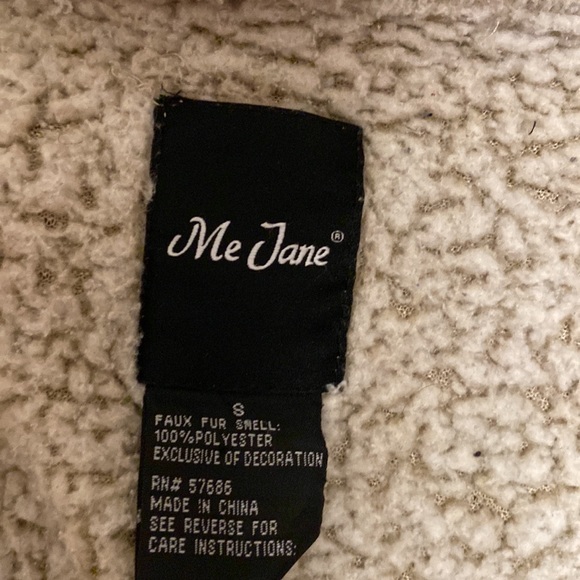 Me Jane Teddy Bear Oversized Open Face Shacket - Picture 7 of 7